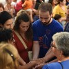 Brasília, DF — Um momento de muita devoção e espiritualidade ecumênica foi vivido na nave do Templo da Boa Vontade, a sede espiritual da Religião de Deus, do Cristo e do Espírito Santo.