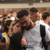 Brasília/DF - Os peregrinos fortalecem os laços familiares nos 34 anos do Templo da Boa Vontade.