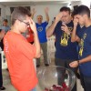 Santos, SP — Na Cerimônia, os jovens jovens Luiz Gustavo Martins Capistrano e Léo Nicolas do Amaral Silva receberam as bênçãos da Religião de Deus, do Cristo e do Espírito Santo e têm a oportunidade de reafirmar o seu compromisso nos Ideais Fraternos e Ecumênicos da Religião do Terceiro Milênio, firmados no Amor e nos exemplos de Jesus. É o compromisso de cada um com o Bem, de forma a construir com as próprias atitudes, um mundo melhor. 
