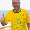 Jornalista&nbsp;Gélcio Cunha, da Rádio Globo,&nbsp;diz sim à iniciativa solidária da LBV.
