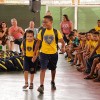 Belo Horizonte, MG — Mais de 17 mil kits serão entregues durante a campanha Criança Nota 10!, além de 30 mil conjuntos de uniformes. E com muita simpatia, as crianças desfilaram para apresentar aos coleguinhas o uniforme da LBV.