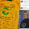 Em seu perfil no Instagram, a produtora e diretora de TV Lucimara Parisi postou foto da camisa da campanha da LBV.