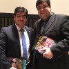 Nova York, EUA — O sr. Carlos Alvarado Quesada (E), ministro de Desenvolvimento Social da Costa Rica, e um dos principais palestrantes do painel 