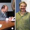 (1) Momento da assinatura do contrato para a transmissão do programa da LBV pela Rede Bandeirantes de Televisão. (2) Sr. Johnny
Saad (E), tendo ao fundo o retrato de seu avô Adhemar de Barros (1901-1969), e Paiva Netto (D), à frente da imagem de seu saudoso
amigo dr. João Jorge Saad (1919-1999), fundador do Grupo Bandeirantes.