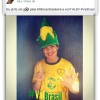O ator-mirim Lucas Santos, que interpretou o Paulo Guerra da novela Carrossel, do SBT, vestiu a camisa da campanha, autografada por astros da Seleção Brasileira, além de diversos esportistas de destaques no nosso país e no exterior.
