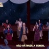 Apresentação da música Jesus acalma a tempestade.
