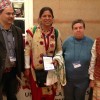 BONAERO, ARGENTINO — El maldekstre: Bharat Kumar Ghimire kaj Indu Devi Thapaliya, el Nepalo; Maria Aparecida da Silva, de LBV; kaj Palmira Lukoševičienė, el Litovio.