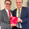 Dr. José Eduardo Sabo Paes e Renato Viana, da FJPN.