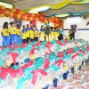 Lauro de Freitas, BA — Meninos e meninas atendidos pela Legião da Boa Vontade realizaram apresentações culturais, dando as boas-vindas às famílias e às autoridades presentes na entrega das cestas de alimentos da Campanha Natal Permanente da LBV — Jesus, o Pão Nosso de cada dia!.