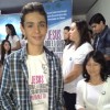 GOIÂNIA, GO — Jovem Renan Ferreira de Souza, de Morrinhos/GO, acompanha, em Goiânia, a cerimônia de conclusão do&nbsp;40° Fórum:&nbsp;