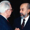 A foto registra o cordial encontro entre Paiva Netto e o jornalista Fernando Segismundo.
