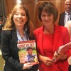 Nueva York, EUA: Doris Leuthard, Ministra de Medio Ambiente, Transporte, Energía y Comunicaciones de Suiza.