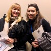 Päivi Kannisto, chefe da Seção de Paz e Segurança da ONU Mulheres, com Maria Restrepo, representante da LBV no evento.

 
