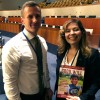 Nueva York, EUA – El Oficial de Asuntos Internacionales del Banco Mundial, Nicholas Bian, recibió la revista BUENA VOLUNTAD Desarrollo Sostenible 2018, de manos de la representante de la LBV.