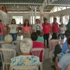 POÇOS DE CALDAS, MG — Juventude Legionária da Boa Vontade de Deus concentrada durante o Momento Ecumênico de Oração.
