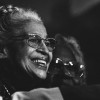 Rosa Parks (1913-2005) foi uma costureira negra norte-americana, símbolo do movimento dos direitos civis dos negros nos Estados Unidos. Ficou famosa, em 1º de dezembro de 1955, por ter recusado frontalmente a ceder o seu lugar no ônibus a um branco, o que favoreceu o início da luta antissegregacionista.
