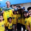 O jornalista Reginaldo Leme, da Rede Globo, também apoiou a iniciativa solidária da Legião da Boa Vontade.
