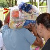 São Paulo, SP — A entrega das cestas de alimentos é o coroamento de todas as atividades desenvolvidas pela Legião da Boa Vontade desde o início do ano.