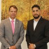 Rafael Lima, presidente do Sindicato dos Guias de Turismo do Distrito Federal, e Bruno Tempesta, da SETUR/DF.
