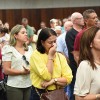 Brasília/DF - Emoção toma conta dos Peregrinos que estão nas comemorações dos 34 anos do Templo da Boa Vontade ao fazerem suas orações pelos seus familiares (incluindo aqueles que já retornaram à Pátria Espiritual).
