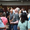Brasília/DF - Emoção toma conta dos Peregrinos que estão nas comemorações dos 34 anos do Templo da Boa Vontade ao fazerem suas orações pelos seus familiares (incluindo aqueles que já retornaram à Pátria Espiritual).