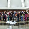 Brasília/DF - Emoção toma conta dos Peregrinos que estão nas comemorações dos 34 anos do Templo da Boa Vontade ao fazerem suas orações pelos seus familiares (incluindo aqueles que já retornaram à Pátria Espiritual).