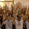 Rio de Janeiro, RJ — A alegria dos Soldadinhos de Deus, da LBV, e dos Cristãos do Novo Mandamento de Jesus, nas novas instalações da Igreja da Religião Divina de Bangu, e na expectativa para as palavras do Irmão Paiva. Na foto, vista parcial do público presente.