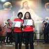 RIO DE JANEIRO, RJ — As Jovens Legionárias Thamiris e Beatriz Luize também participaram do Festival Internacional de Música, da LBV.