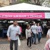 Apesar de o tempo estar nublado e chuvoso na capital gaúcha, público prestigia o primeiro fim de semana da 61ª Feira do Livro de Porto Alegre.
