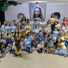 Goiânia, GO — Os Soldadinhos de Deus, da LBV, cantaram, dançaram e se emocionaram com a apresentação do musical infantil 