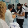 AMERICANA, SP — Jovem recebe a revitalização espiritual durante a Cerimônia Ecumênica da Religião do Terceiro Milênio.
