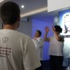 FLORIANÓPOLIS, SC —  Participando da Cerimônia de Iniciação Espiritual, os Jovens Legionários recebem a Unção Ecumênica, selando o compromisso em contribuir com os Ideais Sagrados da Religião de Deus, do Cristo e do Espírito Santo.
