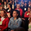 Plateia acompanha, com atenção, palestra durante o 13º Congresso de Educação da LBV.
