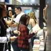 25/08, SEGUNDA-FEIRA — Leitores superlotam os corredores do Anhembi, na 23ª Bienal do Livro de São Paulo. 
