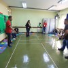 A oficina “Esporte é Vida. Reciclar, também” foi conduzida pelo diretor técnico da Federação Sergipana de Badminton e educador de esportes, em Aracaju/SE, Evandro Sandro de Mello Bonfim, e Sheila Silva de Oliveira, graduada em Educação Física; pós-graduanda em Docência e Prática da Meditação.
