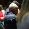 Brasília/DF - Os peregrinos que se encontram na Nave do Templo da Boa Vontade se emocionam com a ambiência de Paz do Monumento. Corações mais fortalecidos pela Fé em Deus!