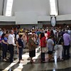 Brasília/DF - Pedidos de prece, Água Fluidificada e muita devoção entre os peregrinos que se encontram no Templo da Paz, também chamado pelos peregrinos Templo da Cura.