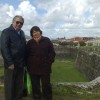 O veterano Casal Legionário Noys e Haroldo Rocha
