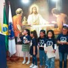Santa Cruz de La Sierra, Bolívia — Soldadinhos de Deus, da LBV, marcam presença no 23º Fórum Internacional dos Soldadinhos de Deus, da LBV.

