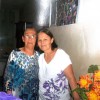 Santa Rosa Rossatto Lopes com sua querida mãe, Aparecida Benedita Rossatto (Pátria Espiritual).
