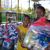 Belo Horizonte, MG — A dona Concetiva dos Santos, avó de Caio Felipe, atendido pela LBV, deixou a seguinte mensagem para todos os colaboradores da Entidade: