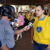 Rio Verde, GO — TV Anhanguera, filiada da Rede Globo em Goiás, esteve presente no evento de entrega das cestas de alimentos que no mês de dezembro, chega para mais de 50 mil famílias atendidas pelos programas socioeducacionais da LBV e as apoiadas por organizações parceiras da Instituição em todo o país.
