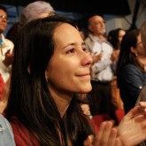 A canção emocionou a plateia, que acompanhou o cantor e compositor Nilton Duarte num forte brado: “Seu nome é Jesus de Nazaré!”.
