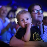 Musical infantil Os Milagres de Jesus, na 2ª edição, encantou crianças e familiares. Repara como eles ficaram muito atentos! 
