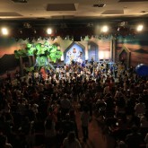 Musical infantil Os Milagres de Jesus, na 2ª edição, encantou crianças e familiares. Repara como eles ficaram muito atentos! 
