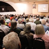 Outro ângulo do público presente no Austregésilo de Athayde, no ParlaMundi, da LBV.
