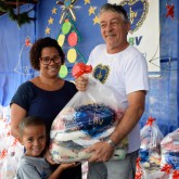 Petrópolis, RJ — A atendida Ivânia Campos, mãe de Arthur Campos, 11, disse: 