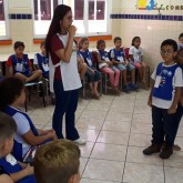 Na Aula de Moral Ecumênica, as crianças soltaram a imaginação.

