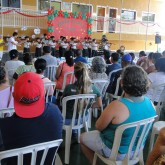 Uberlândia, MG — A cerimônia de entrega das cestas contou com apresentações artísticas e culturais. A Banda Camerata de Cordas do Colégio Tiradentes da Policia Militar abrilhantou a entrega das cestas em Uberlândia.