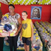 São José do Rio Preto, SP —  A satisfação em levar a cesta de alimentos e a certeza de um fim de ano mais digno é facilmente constatada no semblante dos atendidos da LBV.

 
